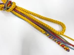 正絹　手組帯締め